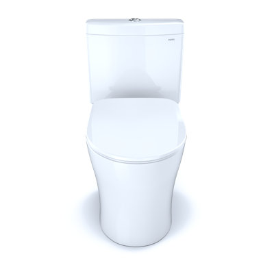 TOTO Aquia® Dual-Flush Elongated Two-Piece Toilet with Tornado